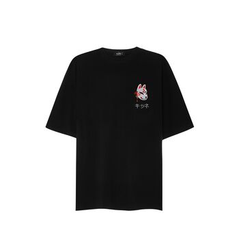 Kistune Black Tee