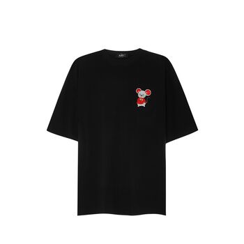 Year Of Mouse Black Tee