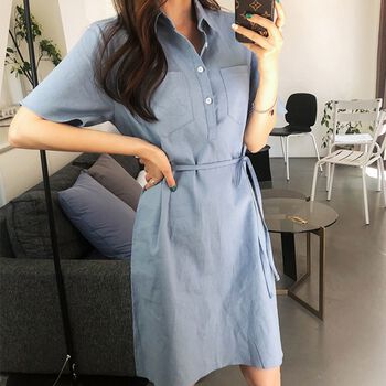 Váy Vải Lanh Dielly ENVYLOOK D.Ellie Linen Dress