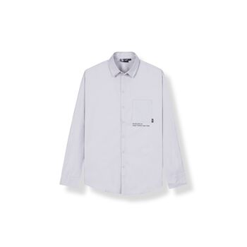 TOTO-MEN SHIRT-LIGHT GRAY (M1SMD2031001)
