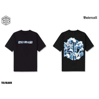 BUTERCALL WAVE TEE - BLACK