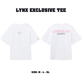 LYNX EXCLUSIVE TEE - PINK GRAPHIC