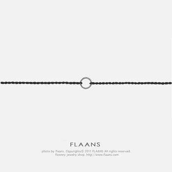 Vòng Tay Bản Nhỏ 925 MiniCircleStrip B