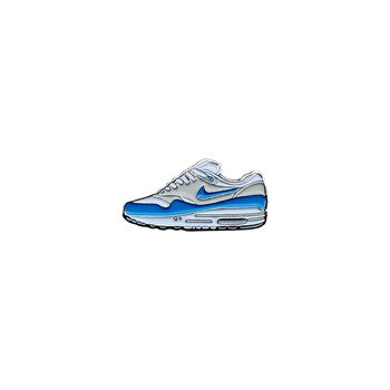 Air Max 1 Blue Royal Pin