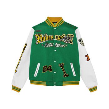 GLORY ROAD GREEN VARSITY JACKET