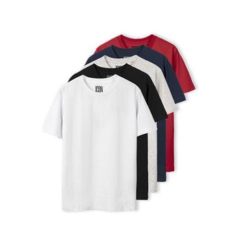 Áo Thun Cotton Trơn Basic - Cotton Lụa 4 Chiều, Regular Form