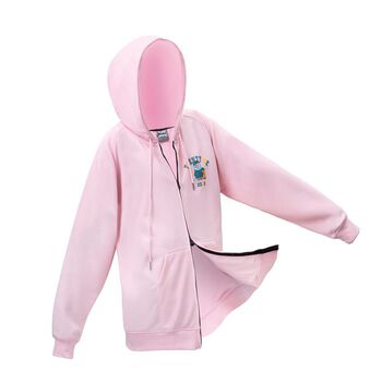 Academy Zip Up Hoodie - Pink