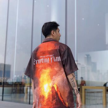ERUPTING FLAME SHIRT