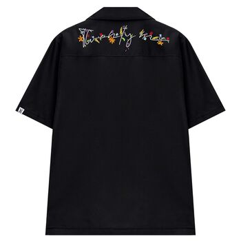 Floral Shirt - Black