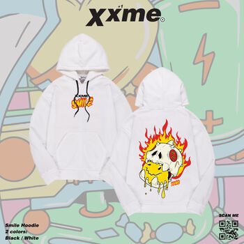X-RAY RAWR Smile Hoodie - White