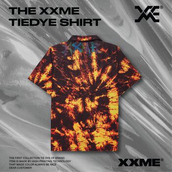 Yellow - Tie dye Shirt - Phản quang cầu vồng