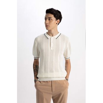 Áo Polo Len Slim-fit Phối Line