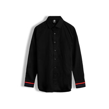 Áo Sơmi Tay Dài Slim-fit Tay Phối Sọc ICON DENIM Signature