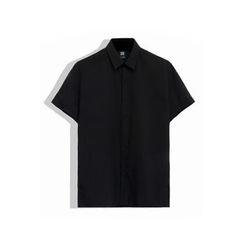 Áo Sơmi Tay Ngắn Trơn ICON DENIM Signature