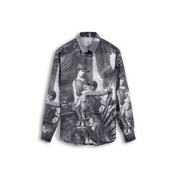 Áo Sơmi Tay Dài Vải Lụa Gallery Of Art