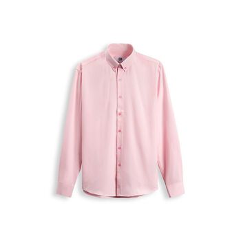 Áo Sơmi Trơn Tay Dài Slim-Fit Silky Soft ICON DENIM Signature