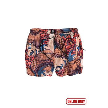 Quần Short Dù Oriental Dragon