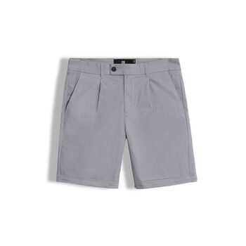 Quần Short Kaki Phối Lơ Vê Slim-fit