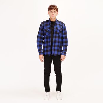 Flannel Blue Shirt