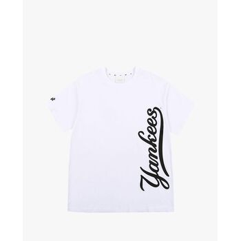 Áo thun tay ngắn phom suông Basic Classic Logo Vertical