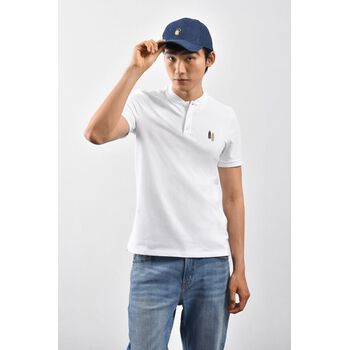 Áo polo cổ trụ, có thêu. FITTED form - 10S21POL010