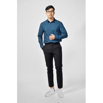 Áo sơ mi tay dài, cổ normal. REGULAR form - 10F20SHL019