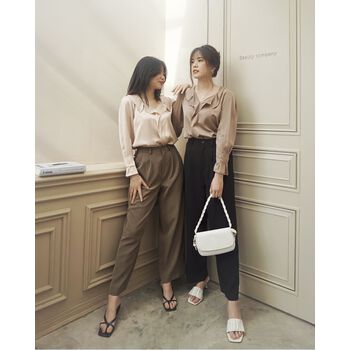 Sơ mi cổ sen bèo