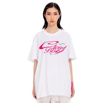 /cloud boy/ SQUARE TEE™ - WHITE