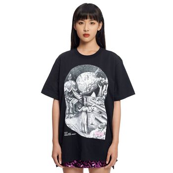 /painting/ SQUARE TEE™ - BLACK