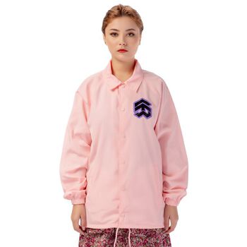 /stroke/ BIG LOGO COACH JACKET™ - CRYSTAL ROSE