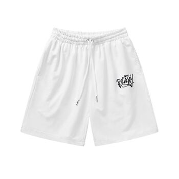 Quần Ngắn Degrey Graffiti Trắng - QNG Trắng