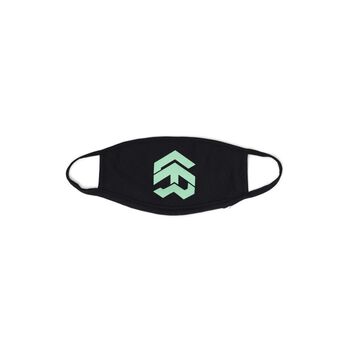 /solid/ BIG LOGO MASK™ - BLACK MINT