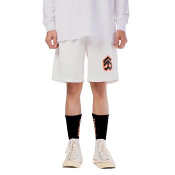 /stroke/ BIG LOGO MESH SHORT™ - WHITE