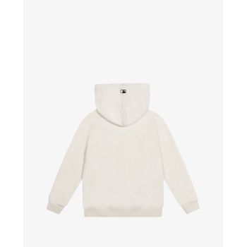 Áo hoodie tay dài phối mũ thời trang FIT Plaid Over Fit