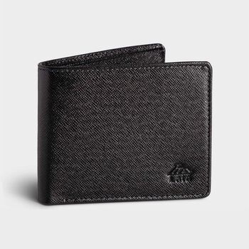 Ví da nam vân hạt cao cấp Lata LVN92