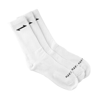 TẤT CỔ CAO RN - TRẮNG - RieNevan - Make Yourself. Thương hiệu giày Việt