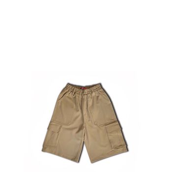 CARGO SHORT PANTS - LIGHT TAN