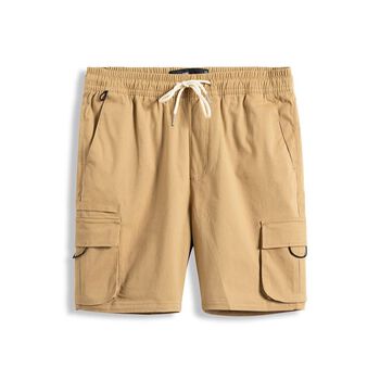 Quần Short Kaki Lưng Thun Túi Hộp Utility