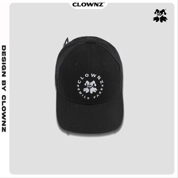 [FULLTAG CHÍNH HÃNG] Mũ lưỡi trai đen unisex ClownZ Smile Face Cap V2 freestyle