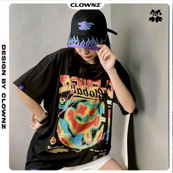 [FULLTAG CHÍNH HÃNG] Mũ lưỡi trai unisex ClownZ Flame Cap freestyle
