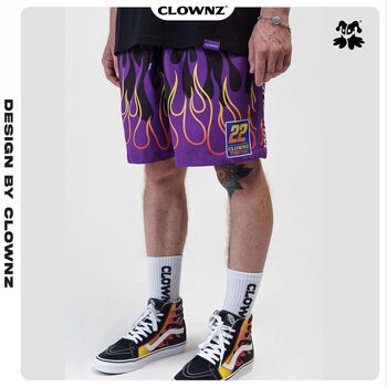 [FULLTAG CHÍNH HÃNG] Quần short unisex ClownZ Racing Flames