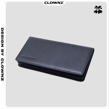 [FULLTAG CHÍNH HÃNG] Ví da dáng đứng ClownZ new logo long wallet