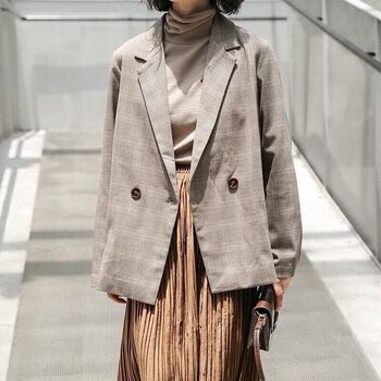 BLAZER CHECKED - SIZE S M