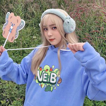 FRUITS - ICE CREAM HOODIE - áo khoác