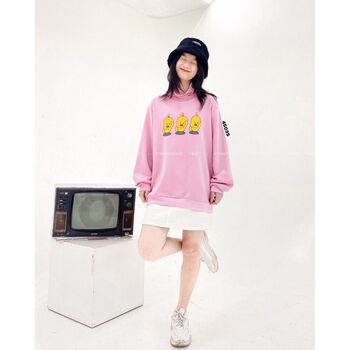 Áo nỉ Hoodie 3 CHÚ VỊT VÀNG form rộng ulzzang basic - Made by Fiin