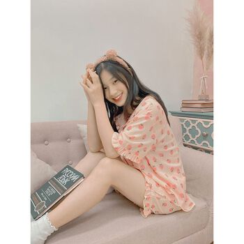 Set đồ ngủ hoạ tiết dễ thương form rộng (có kèm chun) - Made by Fiin Set đồ ngủ hoạ tiết dễ thương form rộng (có kèm chun) - Made by Fiin