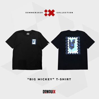 Big Mickey Tee Đen