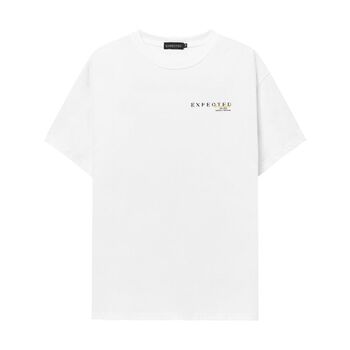 Áo thun unisex form rộng skull bee / Chính Hãng Expected