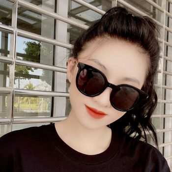 Kính mát nam nữ GLAM chống UV400, thiết kế mắt vuông dễ đeo, màu sắc thời trang 6070