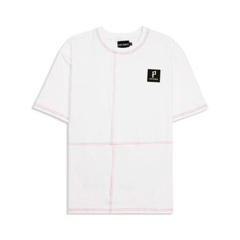 Áo Patchwork Tee Viền chỉ độc đáo Patience